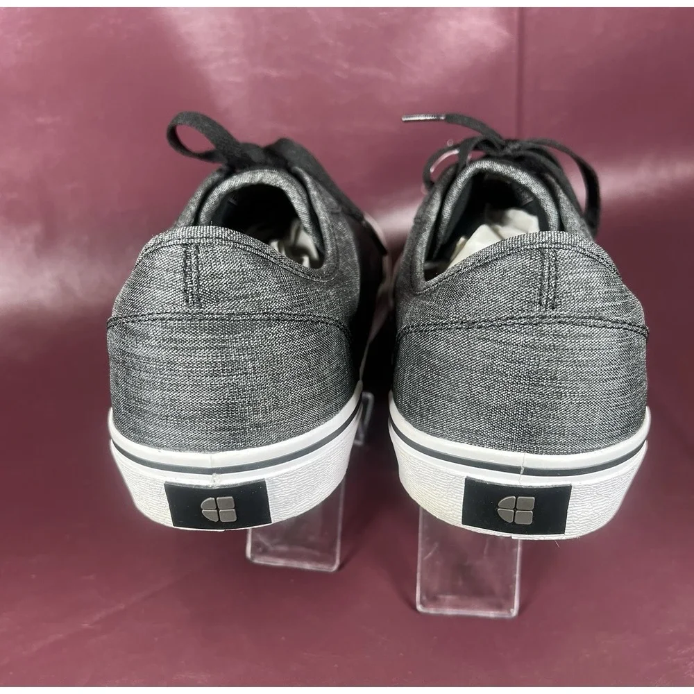 Shoes For Crews Mens Canvas Work‎ Sneakers Charcoal Gray Size 13